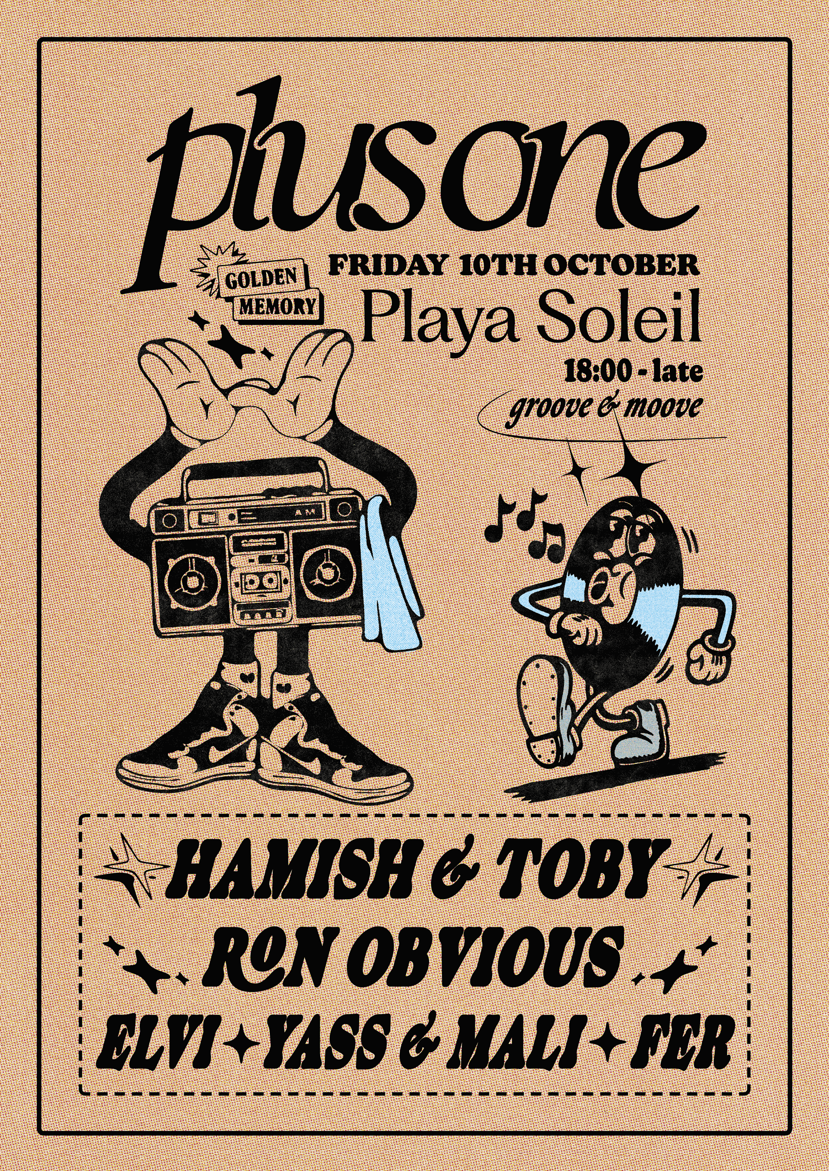 Plus One x Playa Soleil