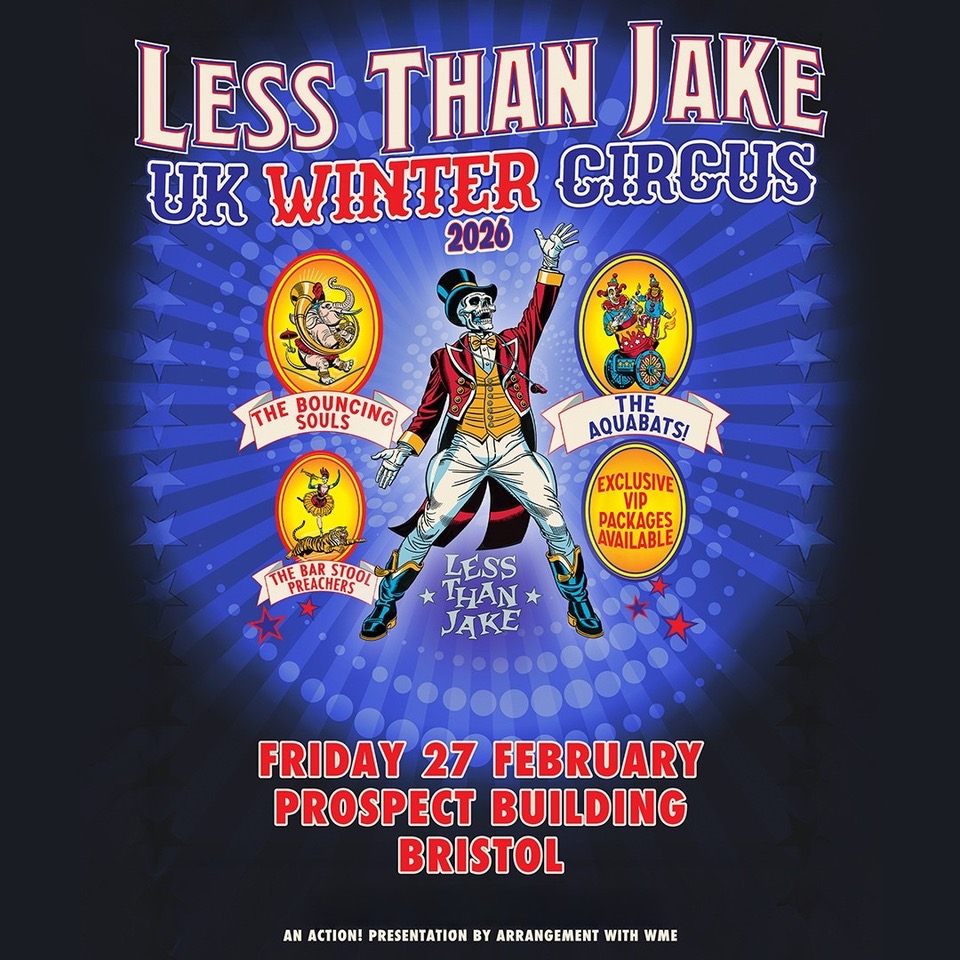 Less Than Jake 'UK Winter Circus' | The Prospect Building | 27 Feb 2026