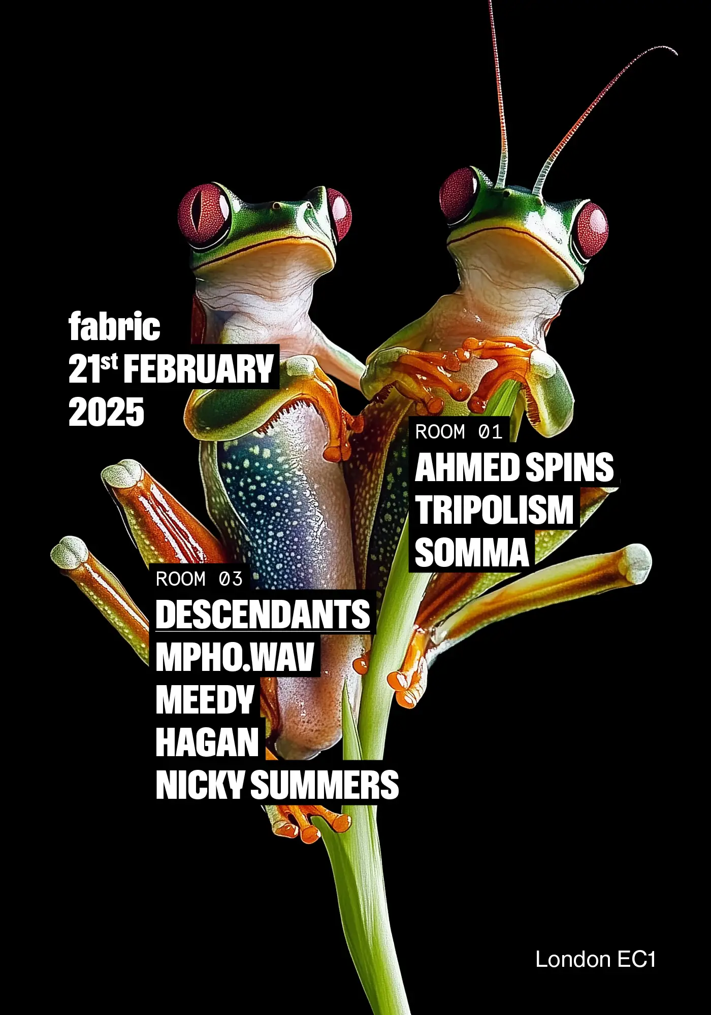 AHMED SPINS | LONDON |  21 FEB
