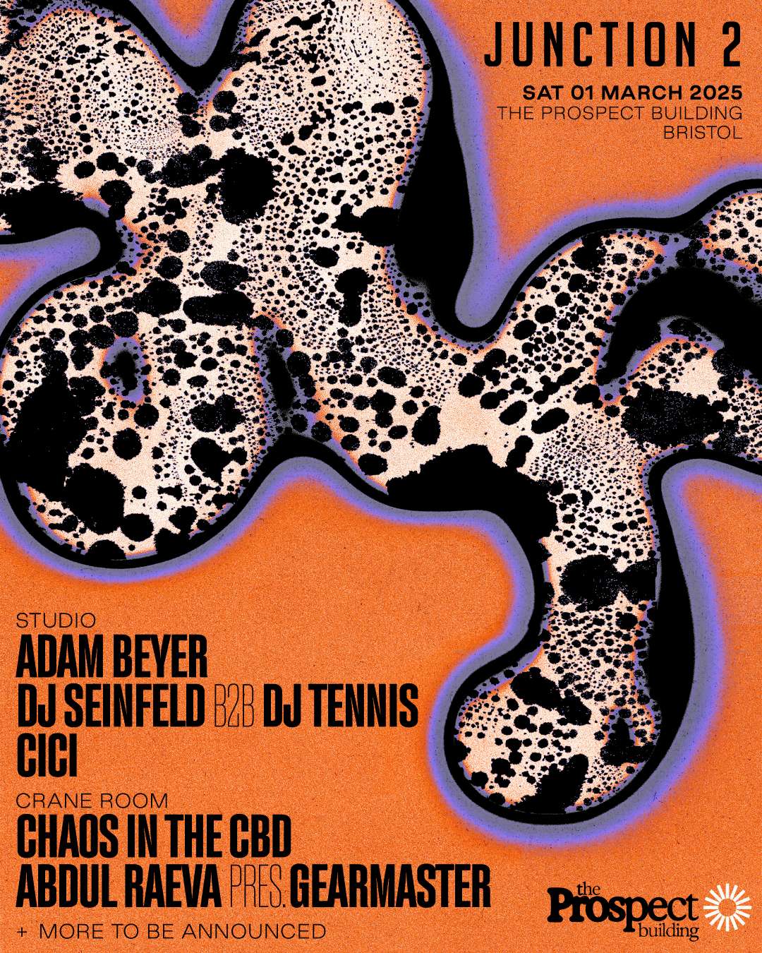 The Prospect Building presents Junction 2: Adam Beyer