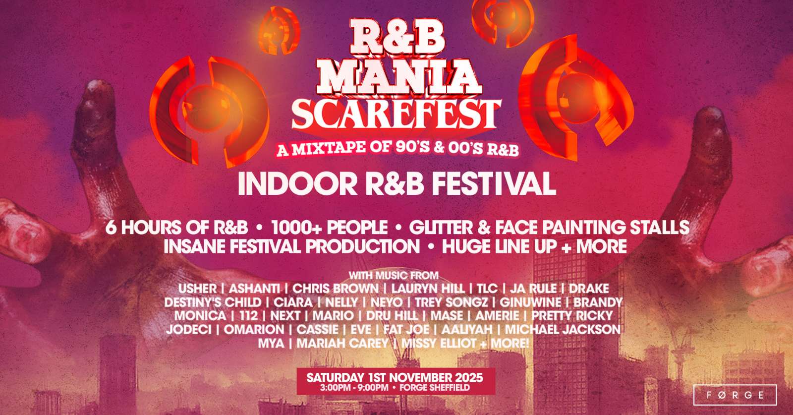 RNB MANIA HALLOWEEN • SHEFFIELD