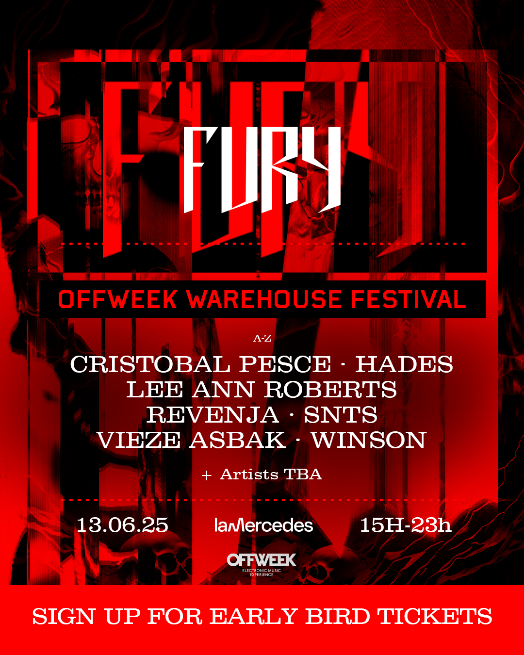 FURY | 13 JUNE | OFFWEEK BARCELONA